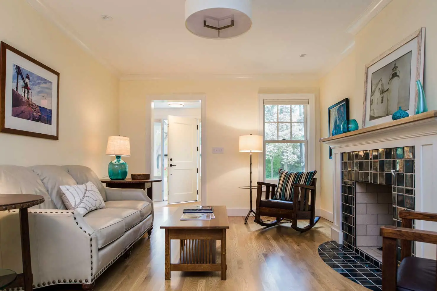 Long Beach Cottage interior design detail 5