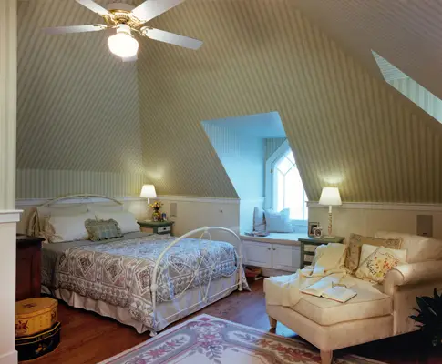 Evanston Attic Renovation interior design detail 2