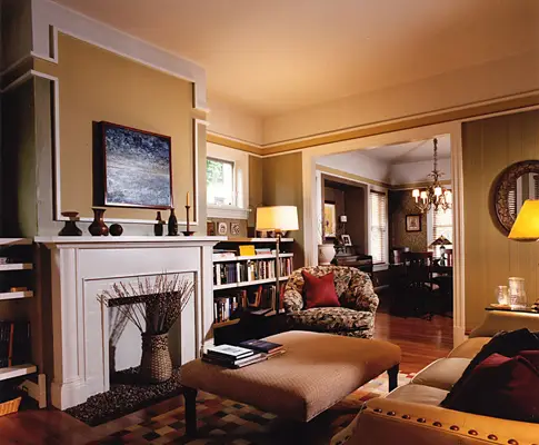 Edgewater Victorian interior design detail 5